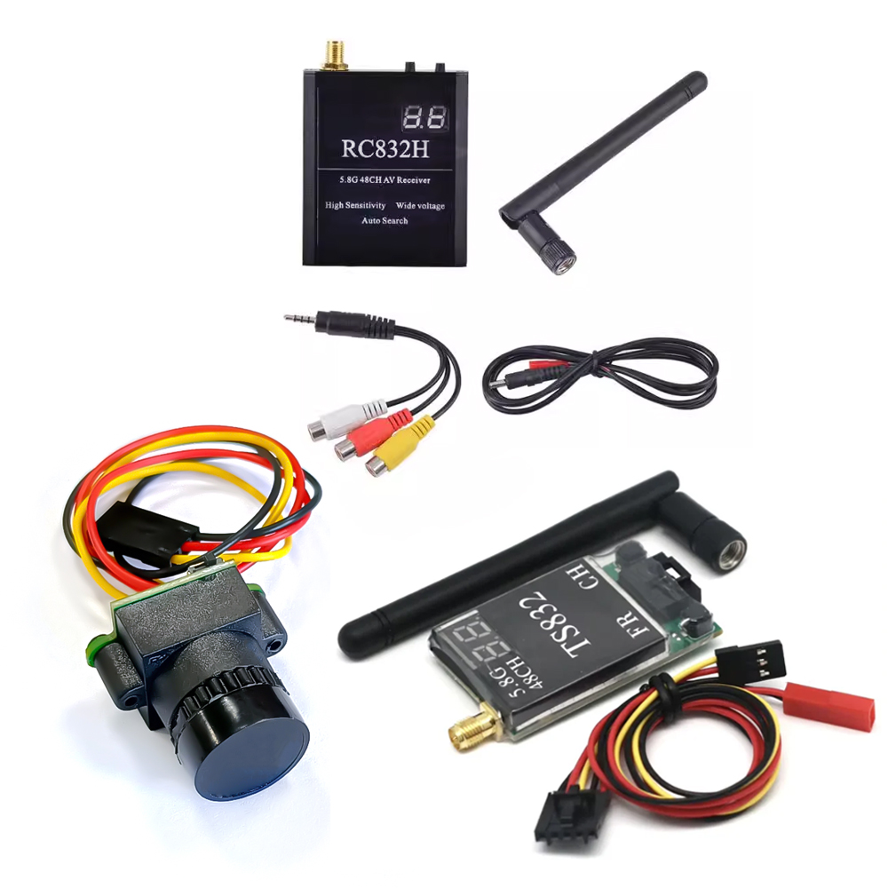 Fpv Drone Antenna - TS832 Receiver +RC832 +1000TVL camera 48CH