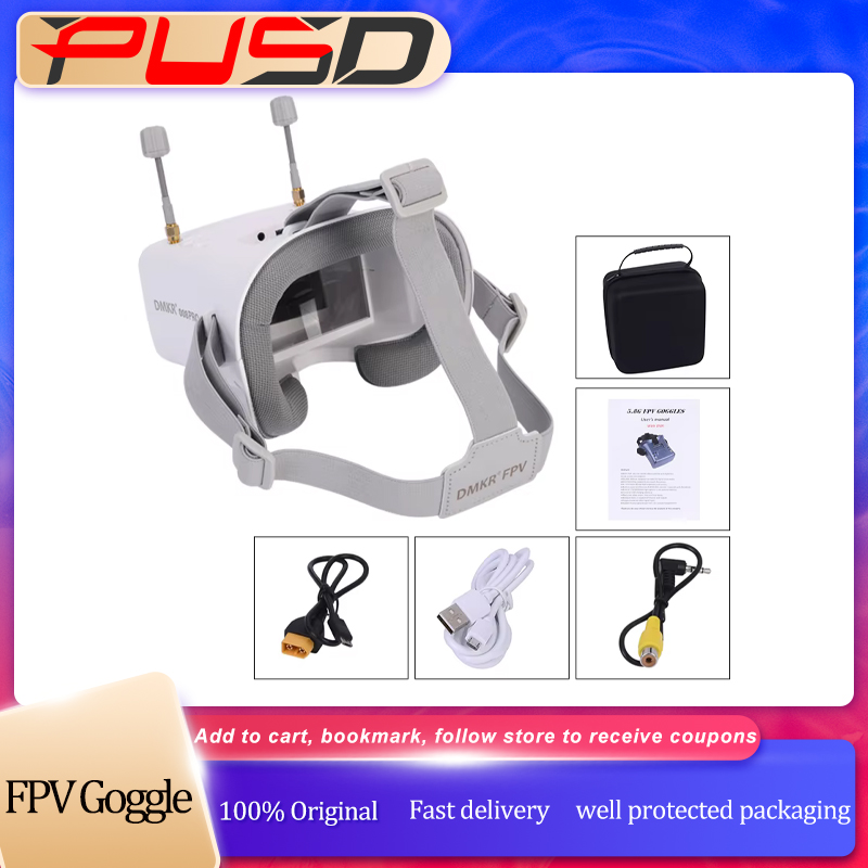 Original 008D PRO White FPV Go - Fpv Drone Goggles review and price