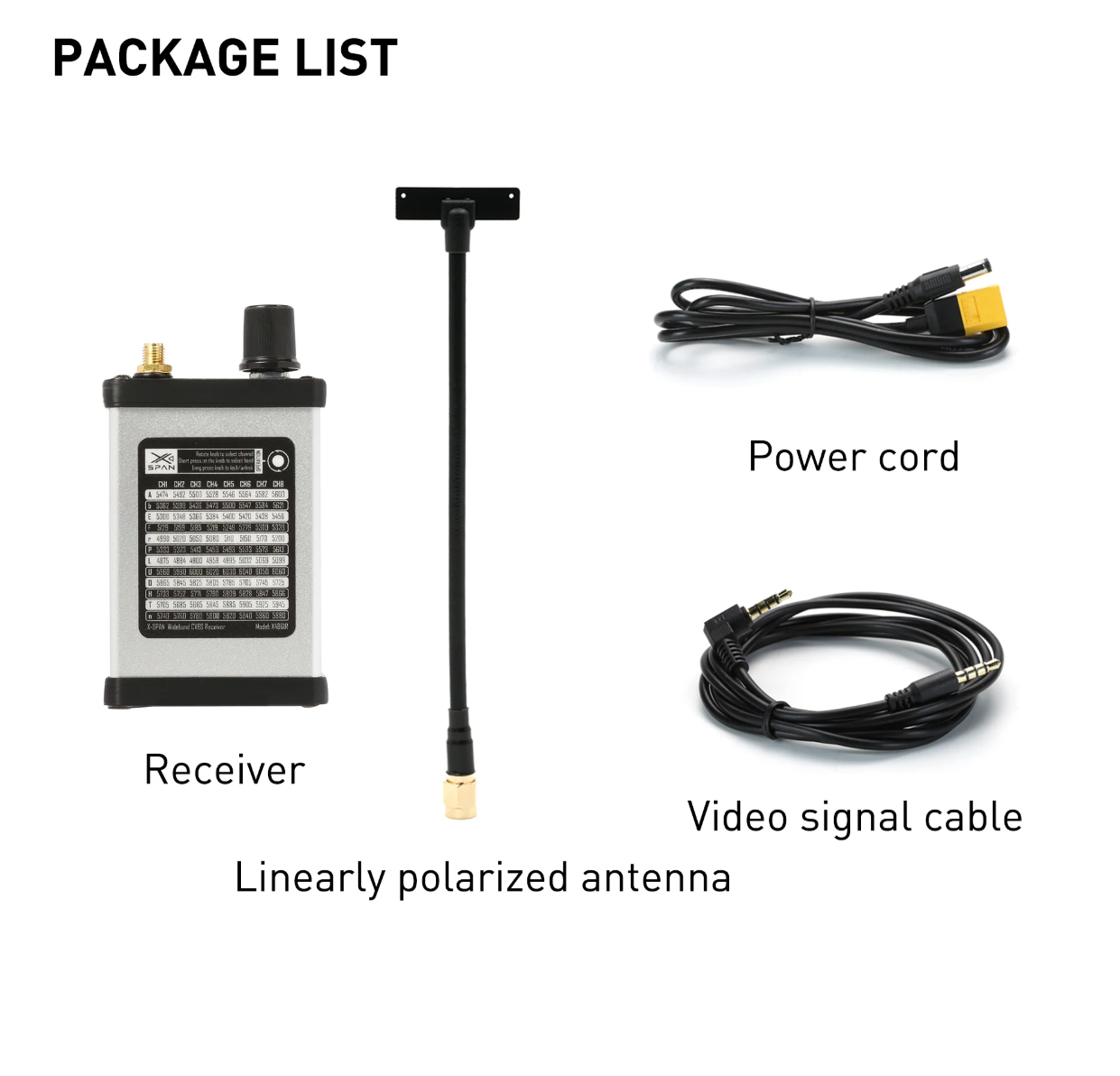 RushFpv 6.1G-7.2G / 4.8G-6.1G  - Fpv Drone Receiver review and price