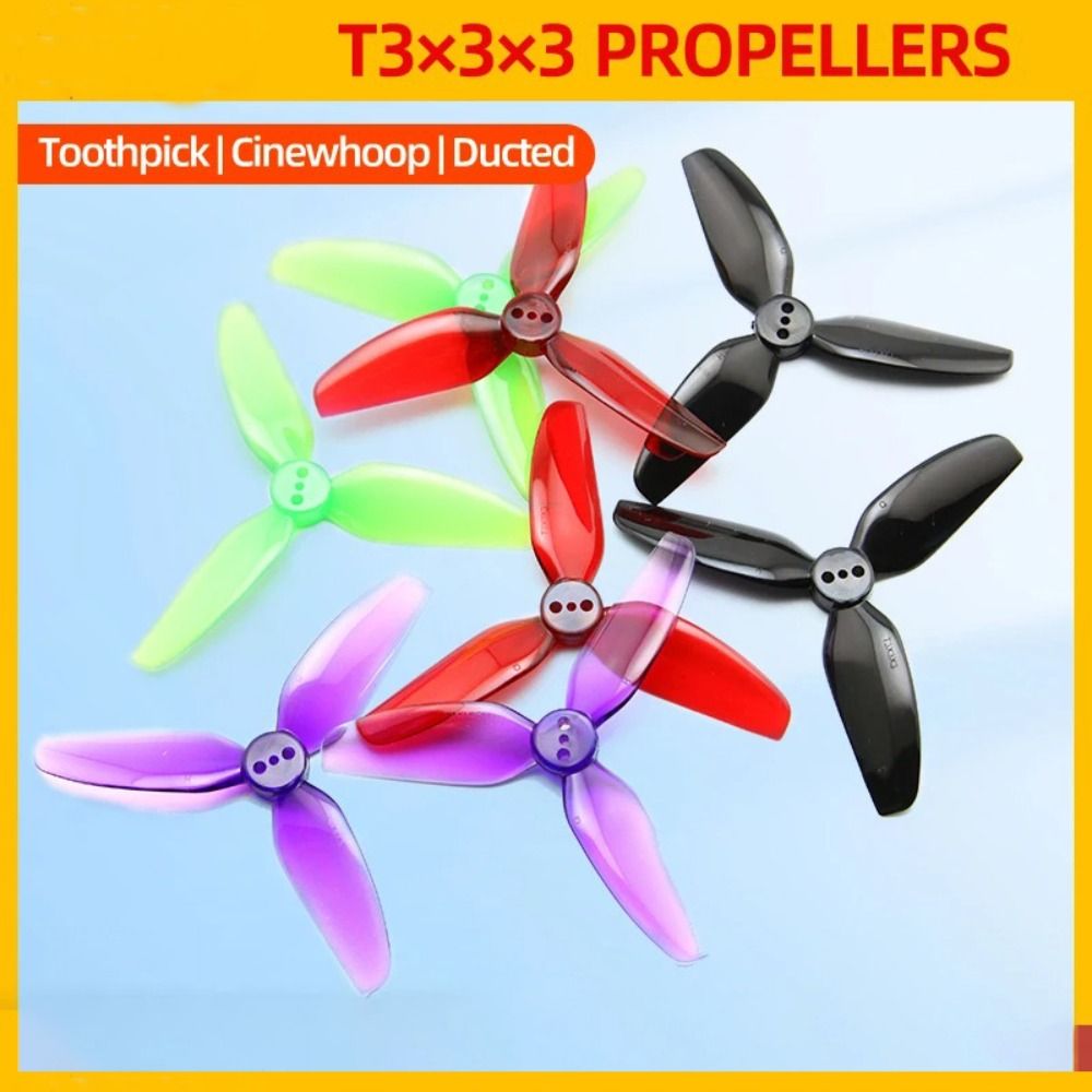 2Pairs HQProp T3X3X3 Propeller - Fpv Drone Goggles review and price