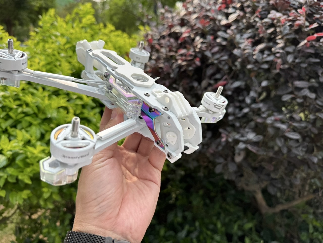 SpeedyBee Mario 5 White Frame  - Fpv Drone Bag review and price