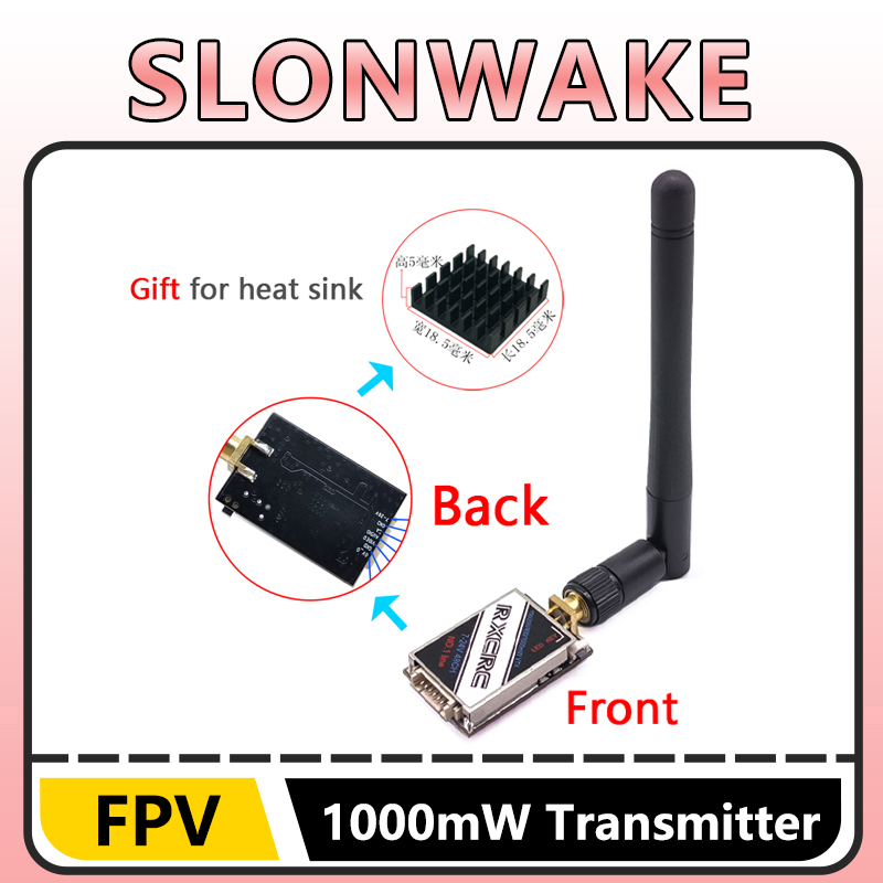 SLONWAKE  5.8G 48CH 1W VTX 100 - Fpv Drone Vtx review and price