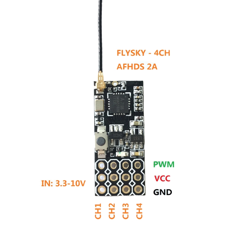 Flysky FS2A Mini Receiver 4CH  - Fpv Drone Battery review and price
